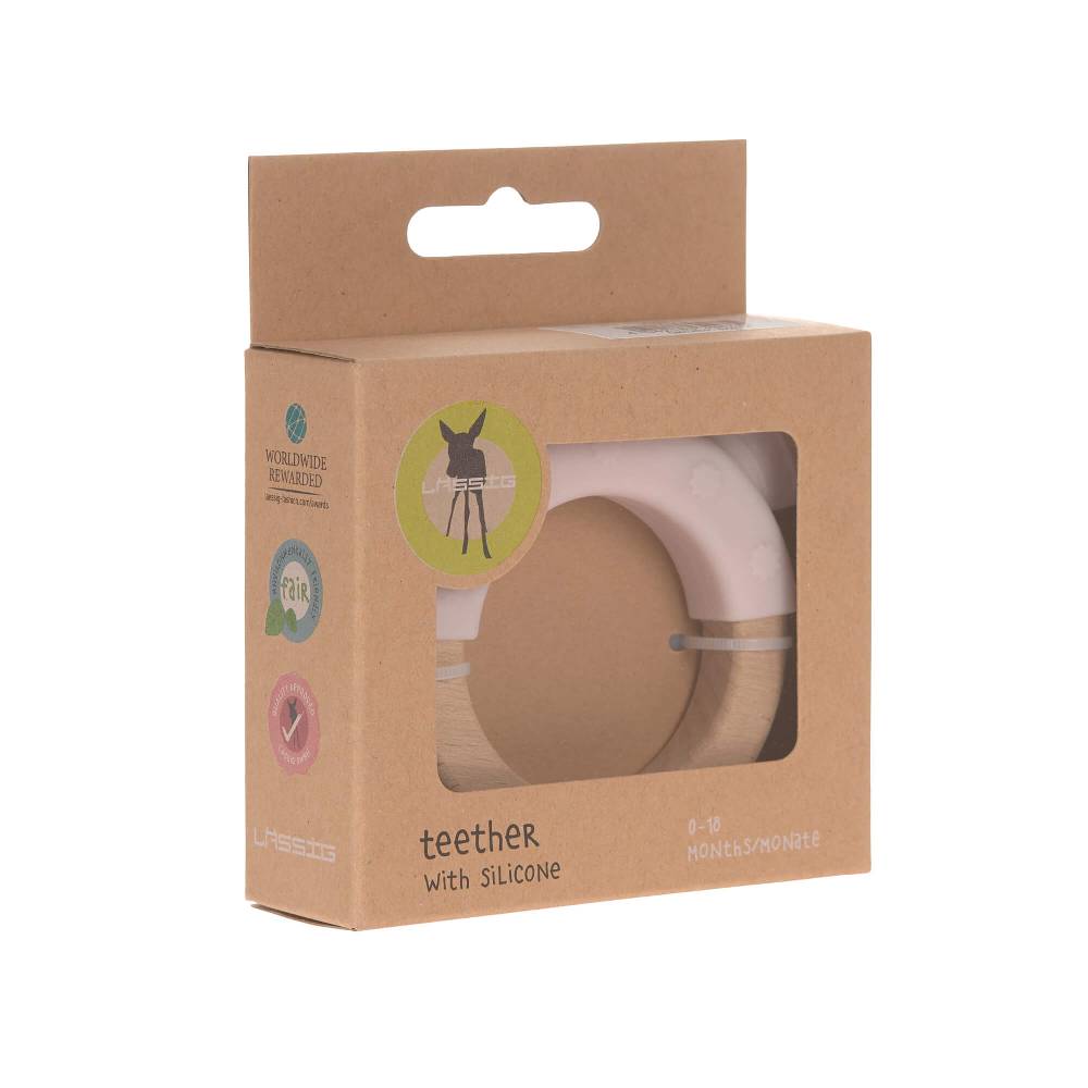 Lässig Greifling mit Beißhilfe - Teether Ring, Little Chums Mouse Black Friday