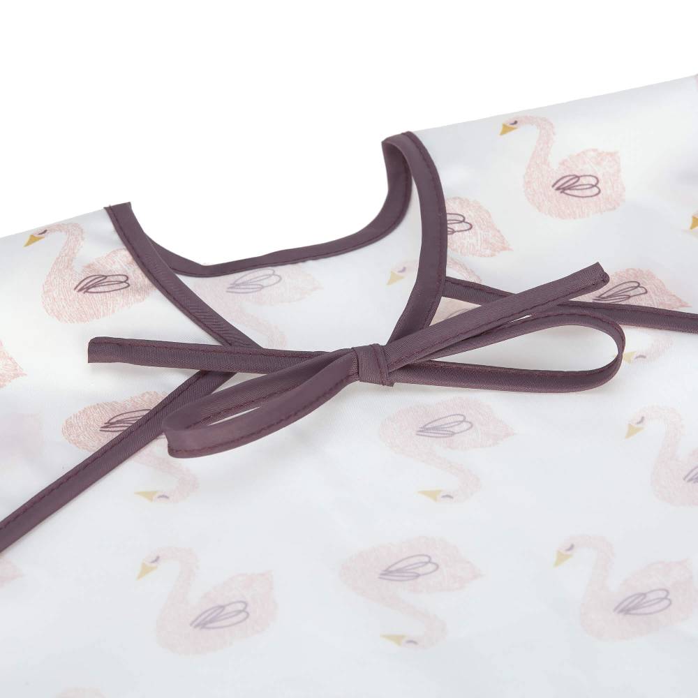 Lässig Ärmellätzchen - Bib Long Sleeve, Little Water Swan Vatertagsangebot