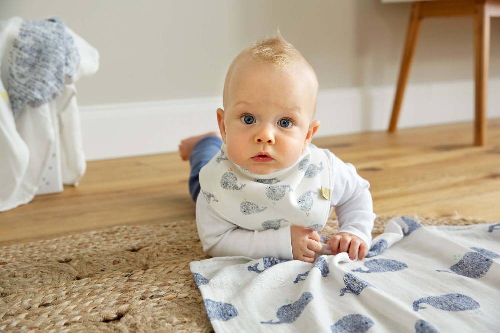 Lässig Dreieckstuch Baby - Bandana, Little Water Whale Top Angebot