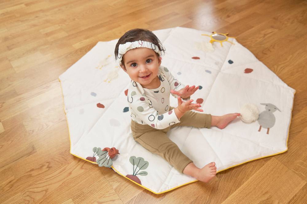 Lässig Baby Langarmshirts - Bio Baumwolle, Circles, Weiß Neuheiten