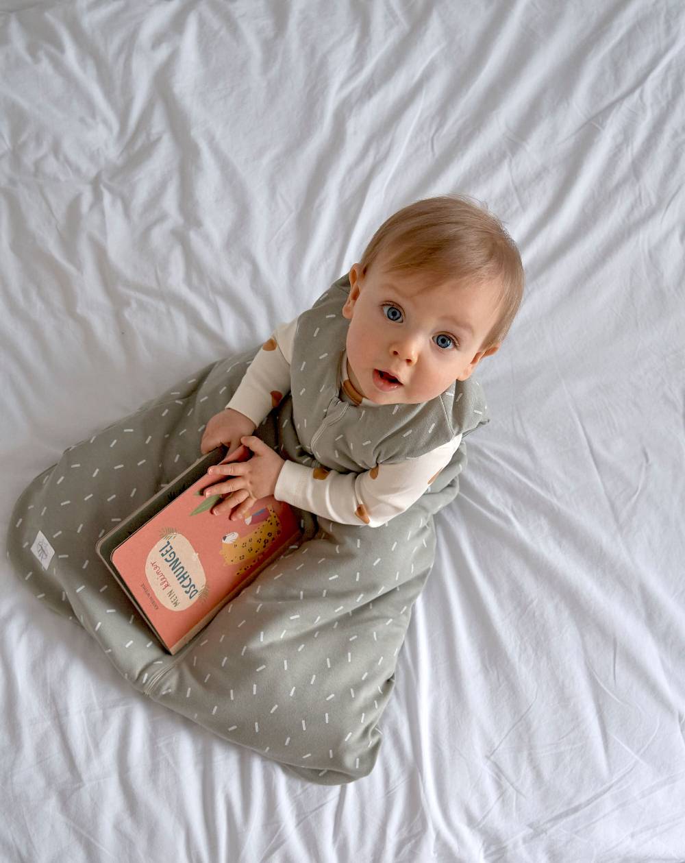 Lässig Babyschlafsack 2,5 TOG - Speckles, Grün Sonderangebote