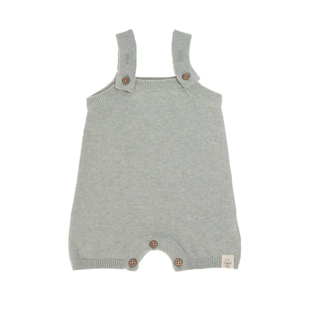 Lässig Baby Strampler - gestrickter Jumpsuit, Salbei Neueste Stile