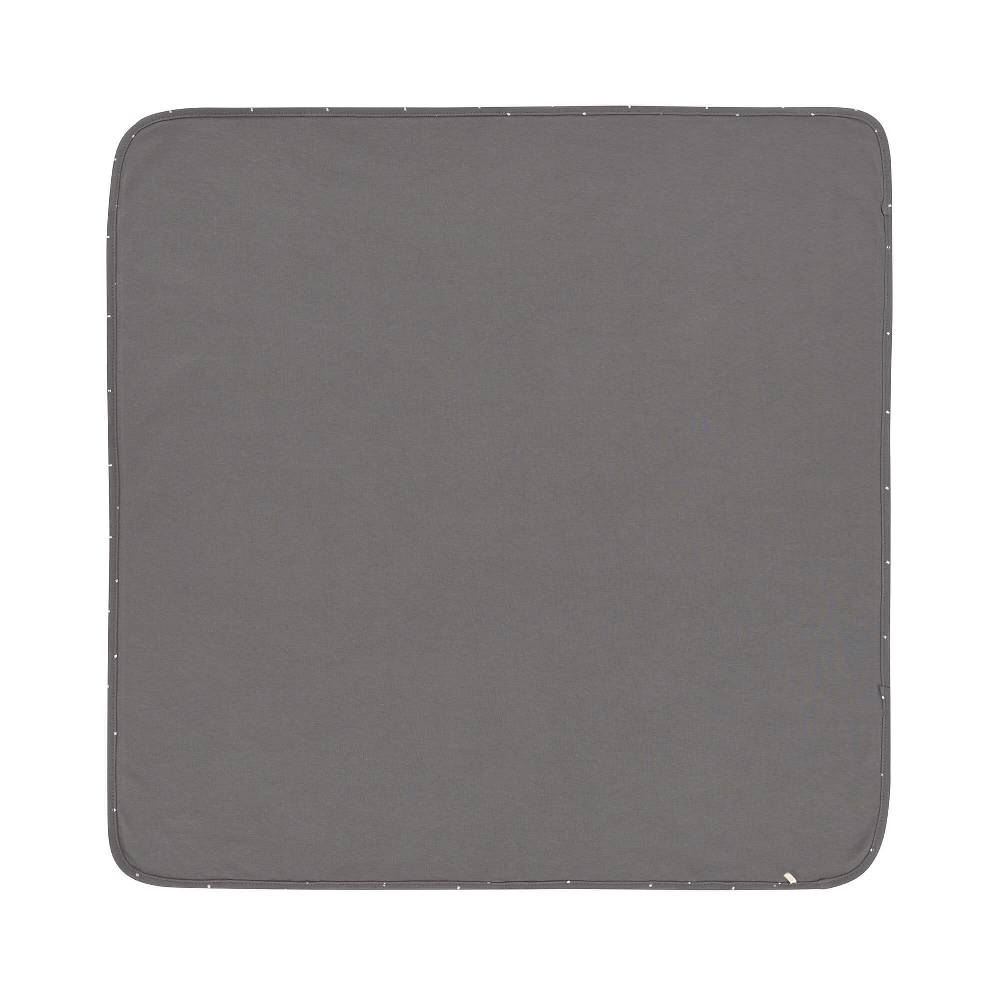 Lässig Babydecke - Bio Baumwolle, Spots Anthracite Discount Store für neue Produkte