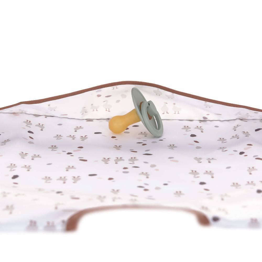 Lässig Ärmellätzchen (2 Stk) - Long Sleeve Bib, Tiny Farmer Gans Nur noch ein Tag übrig