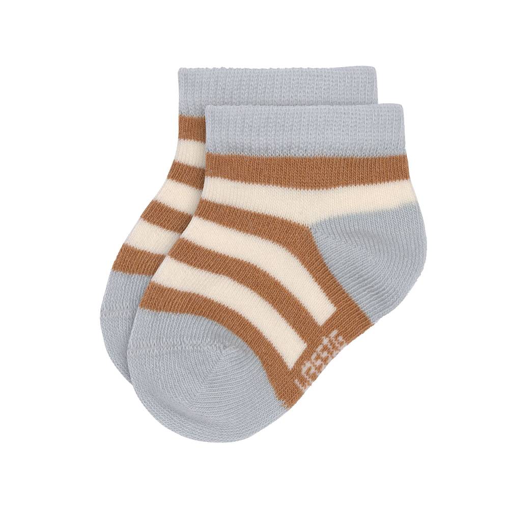 Lässig Kinder Sneaker Socken (3er-Set), Hellblau Karamell Riesige Rabatte