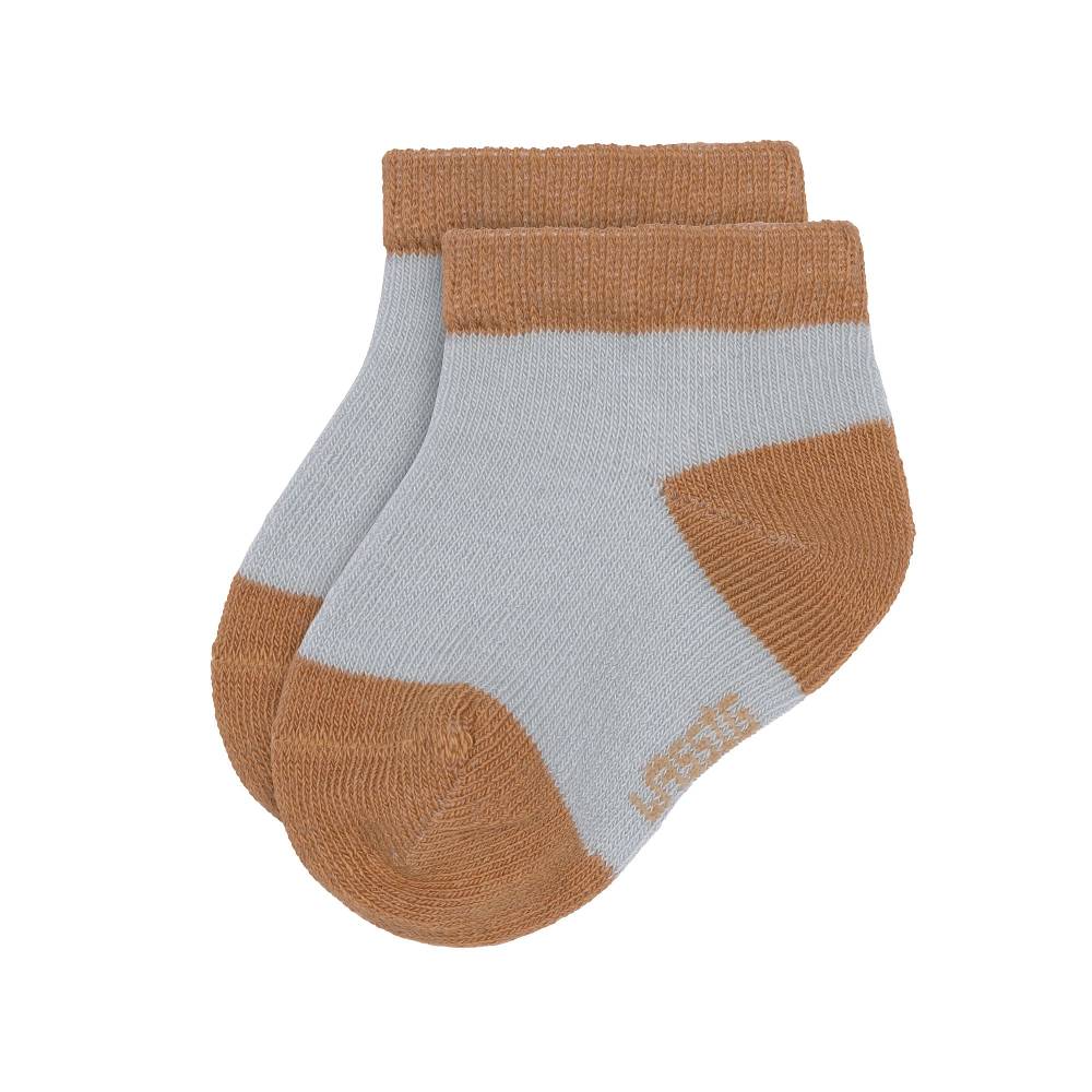 Lässig Kinder Sneaker Socken (3er-Set), Hellblau Karamell Riesige Rabatte
