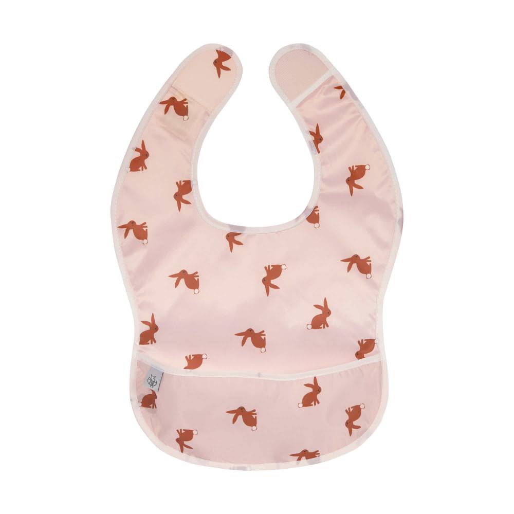 Lässig Lätzchen mit Auffangtasche (2 Stk) - Little Forest, Hase (6 bis 24 Monate) Auslauf