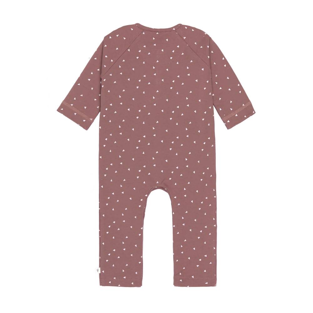 Lässig Strampler, Baby Overall - Bio Baumwolle, Triangle Cinnamon Sonderangebot
