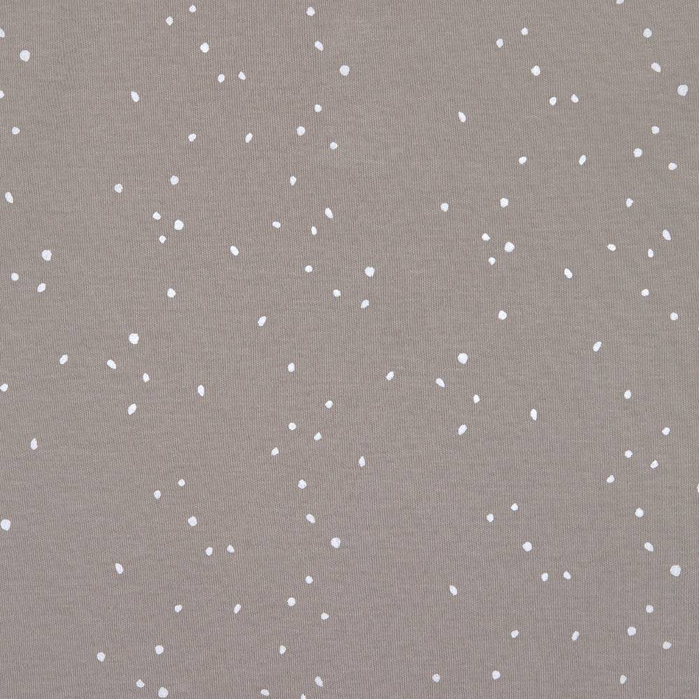 Lässig Baby Schlafanzug mit Füßen - Bio Baumwolle, Sprinkle, taupe Cyber Monday