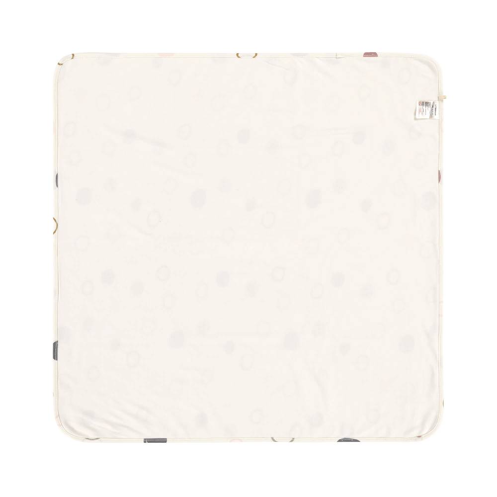 Lässig Babydecke - Bio Baumwolle, Circles Offwhite Blitzangebot