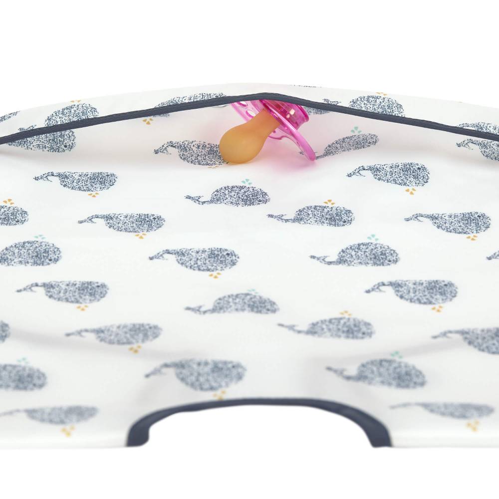 Lässig Ärmellätzchen - Bib Long Sleeve, Little Water Whale Große Rabatte