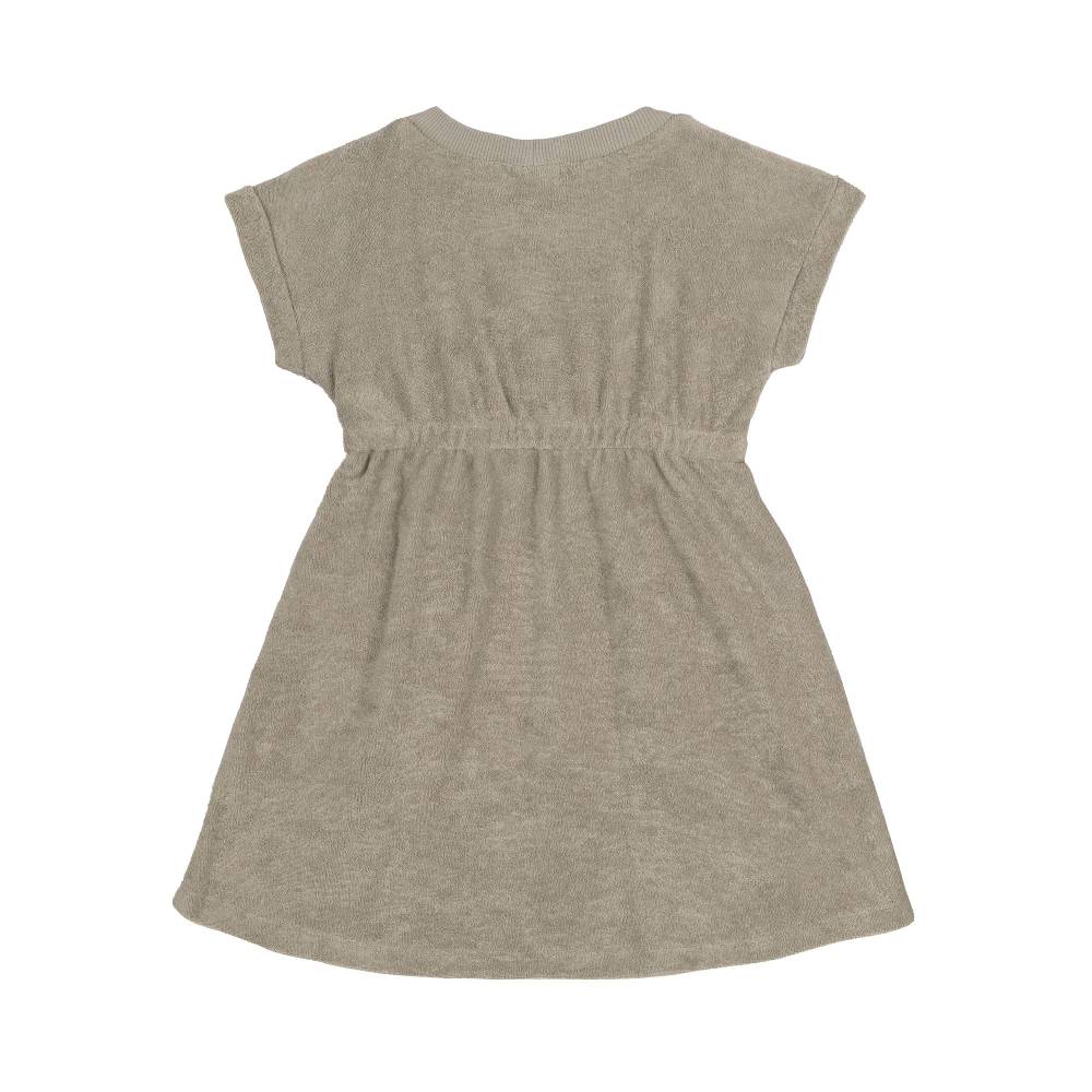 Lässig Frottee Kleid Kinder, Oliv Tägliche Deals