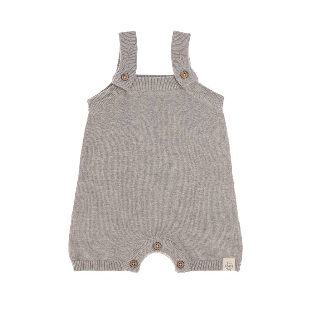 Lässig Baby Strampler - gestrickter Jumpsuit, Grau Riesige Ersparnisse