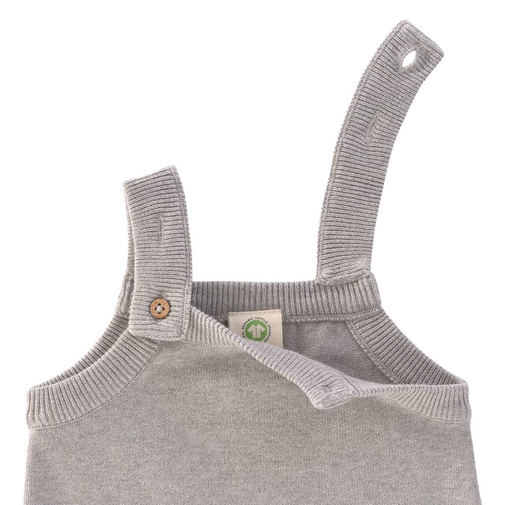 Lässig Baby Strampler - gestrickter Jumpsuit, Grau Riesige Ersparnisse