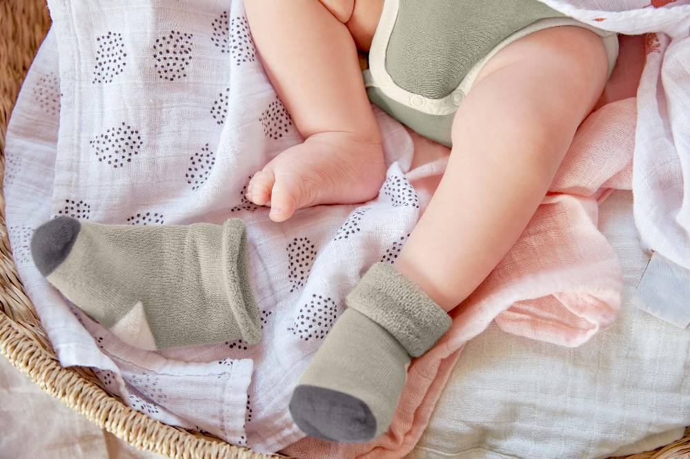Lässig Kinder Socken (3er-Set), Anthrazit Oliv Kostenlose Rückgabe