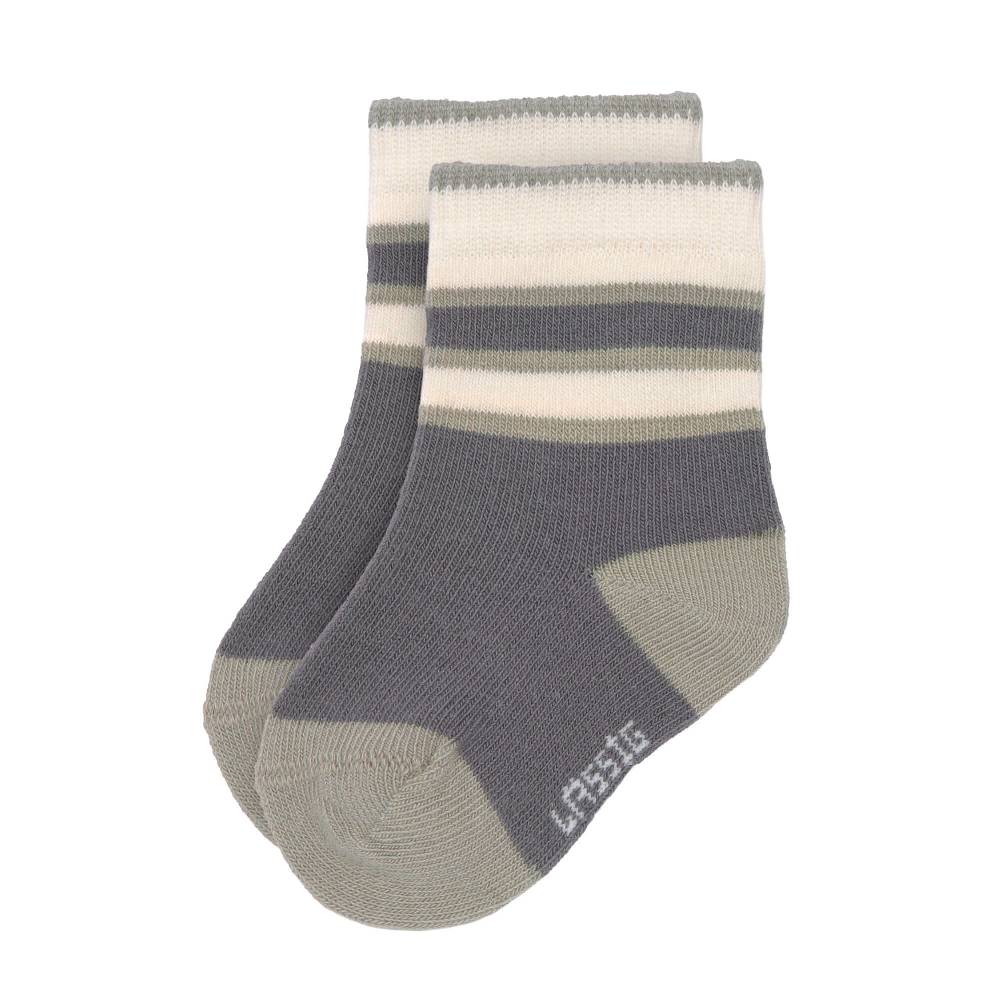Lässig Kinder Socken (3er-Set), Anthrazit Oliv Kostenlose Rückgabe