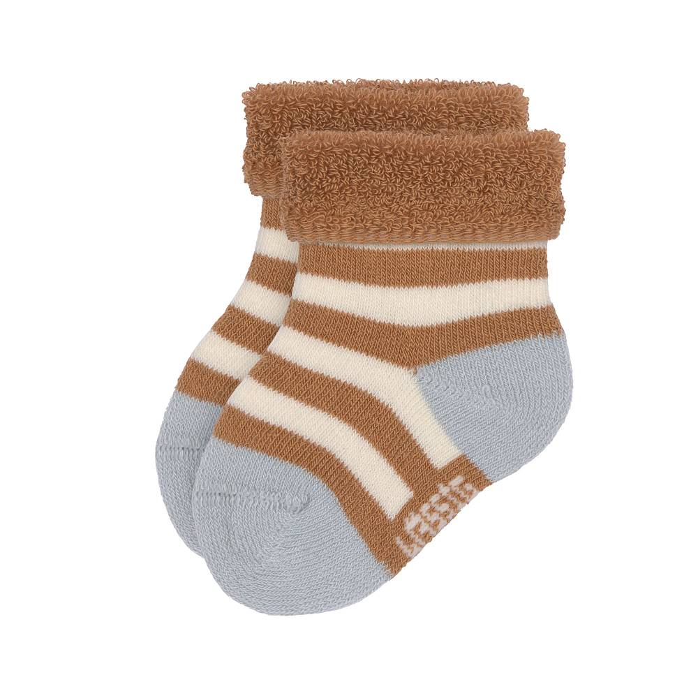 Lässig Frottee Socken Kinder (3er Set), Hellblau Karamell Letzte 3 Tage