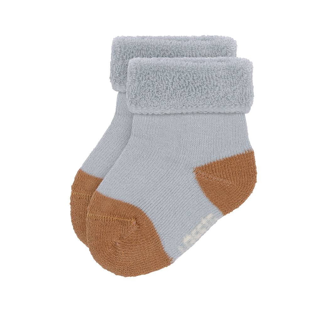 Lässig Frottee Socken Kinder (3er Set), Hellblau Karamell Letzte 3 Tage