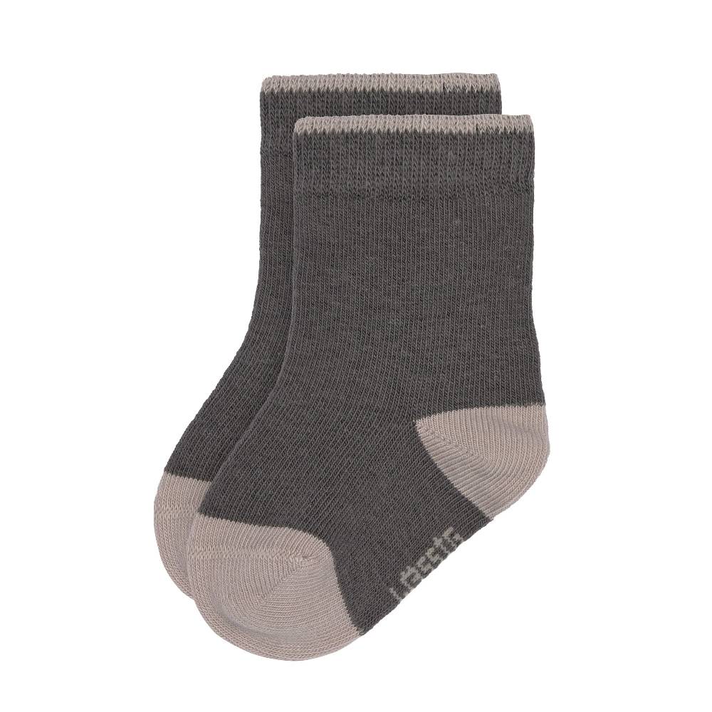Lässig Kinder Socken 3er-Set, Anthrazit Taupe Neueste Stile