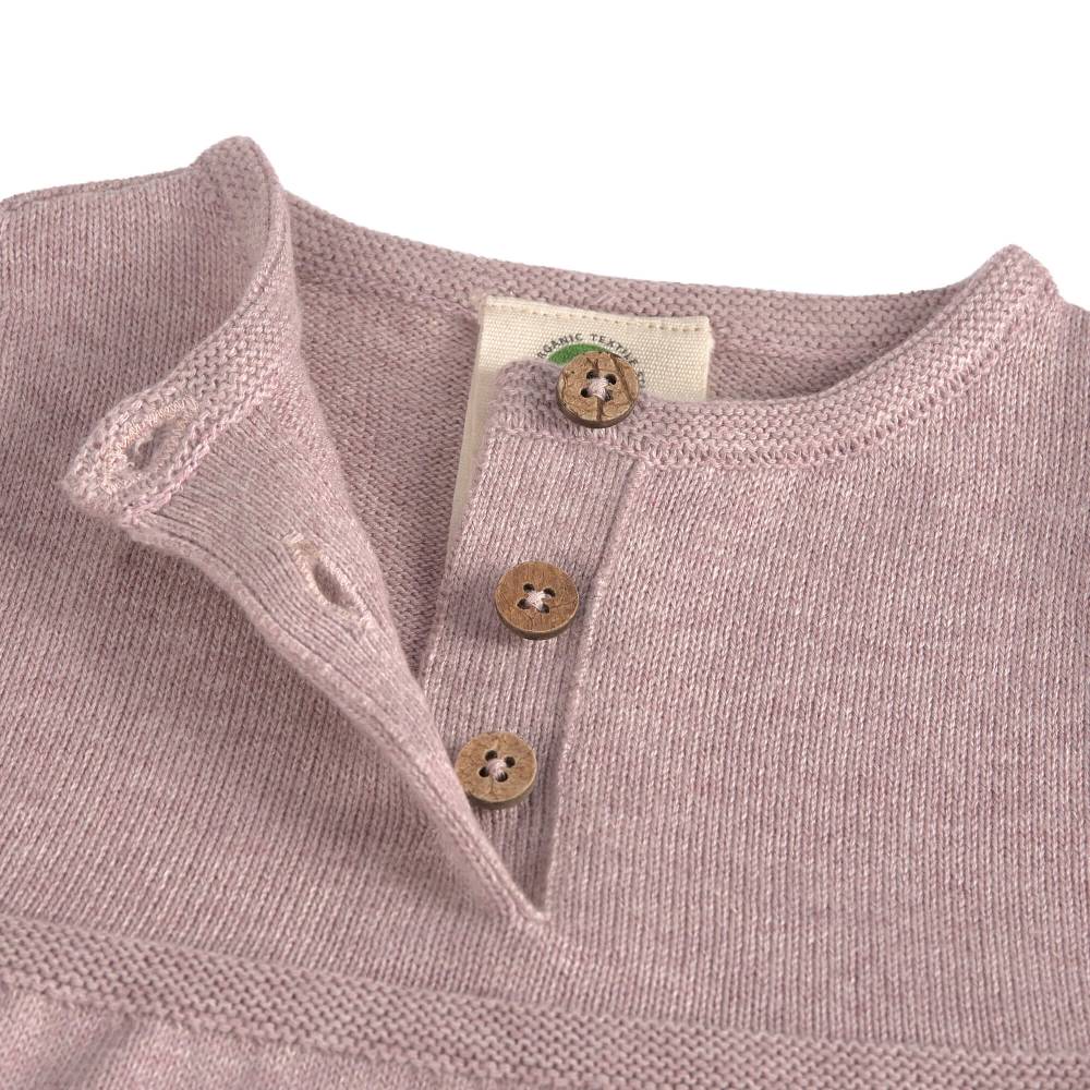 Lässig Babykleid - Strick Bio-Baumwolle, Rosa Letzte 2 Tage