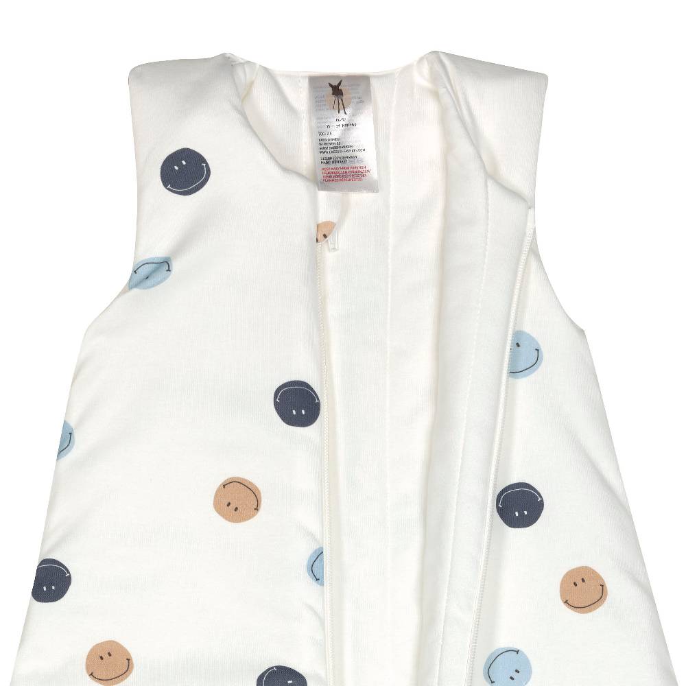 Lässig Kinder Schlafoverall 2,5 TOG - Smile, Milky Zeitbegrenzte Promotion