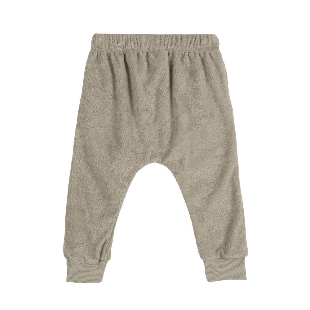 Lässig Frottee Hose Kinder, Oliv Verkauf