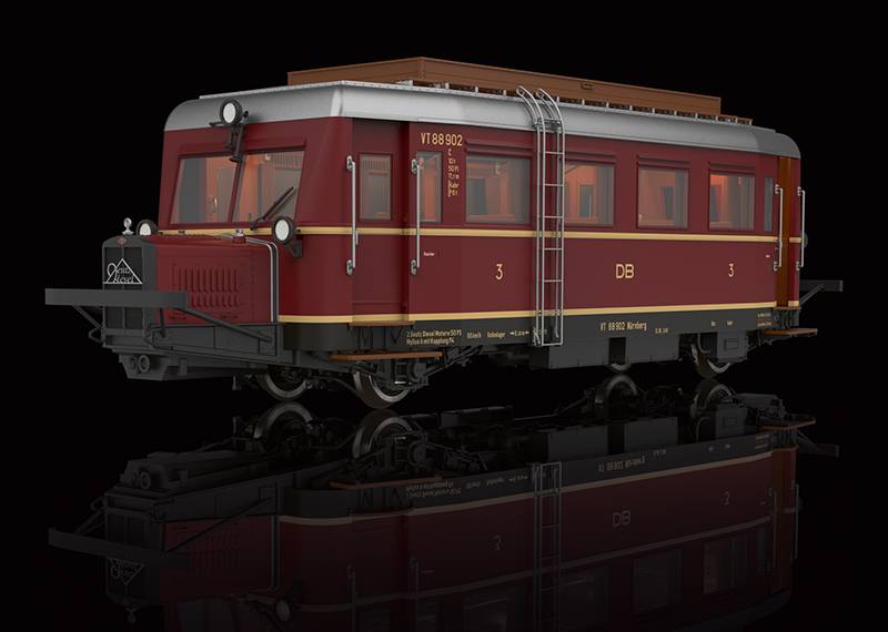 Märklin Dieseltriebwagen Baureihe VT 88.9 - das "Schweineschnäuzchen" Neueste Mode