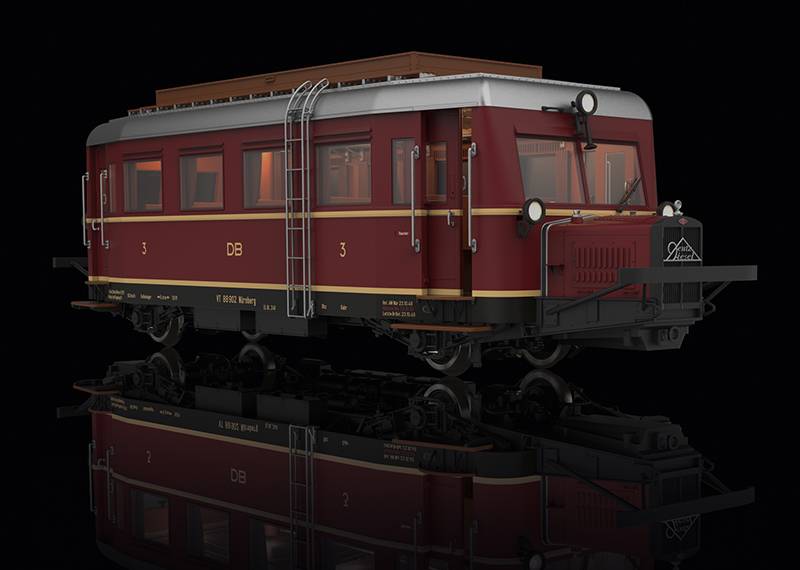 Märklin Dieseltriebwagen Baureihe VT 88.9 - das "Schweineschnäuzchen" Neueste Mode