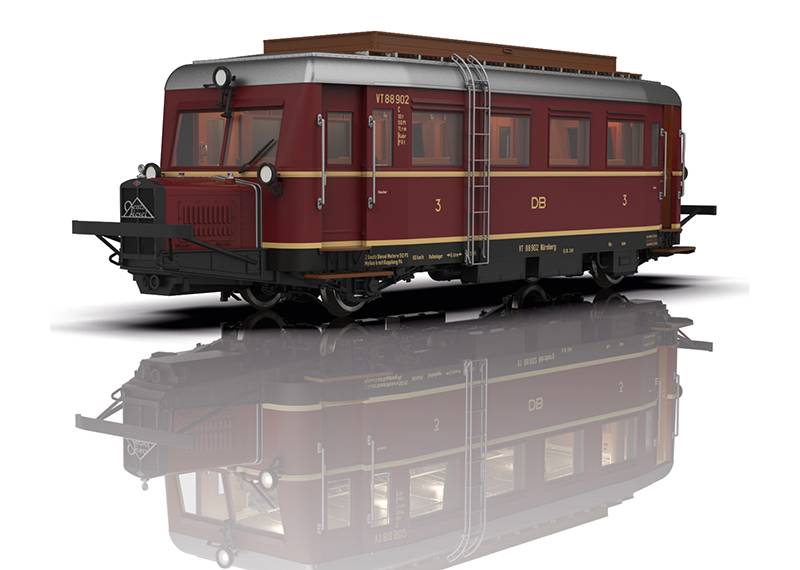 Märklin Dieseltriebwagen Baureihe VT 88.9 - das "Schweineschnäuzchen" Neueste Mode