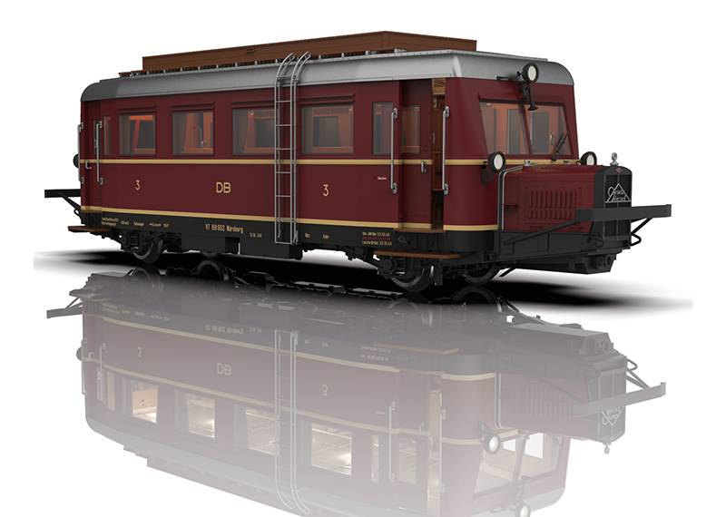 Märklin Dieseltriebwagen Baureihe VT 88.9 - das "Schweineschnäuzchen" Neueste Mode