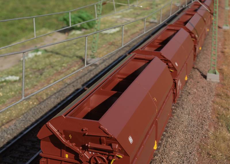 Märklin Display Schwenkdachwagen Bauart Tals 968 Neuheiten