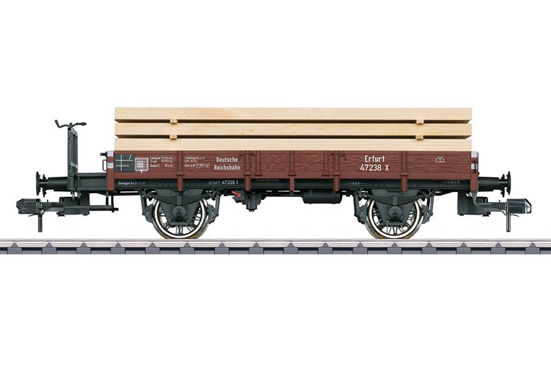 Märklin Niederbordwagen mit Holzbeladung Neuheiten