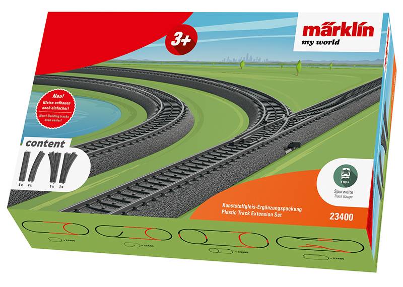 Märklin Märklin my world - Kunststoffgleis-Ergänzungspackung Vatertagsangebot
