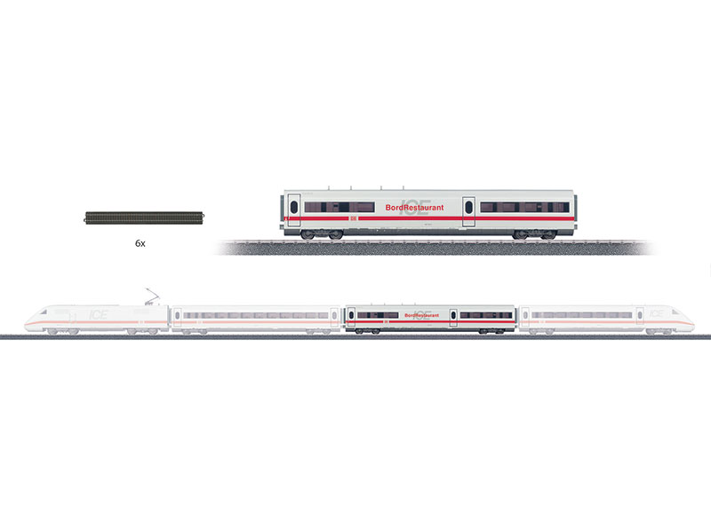 Märklin Themen-Ergänzungspackung ICE "Bord Restaurant" Heißer Verkauf