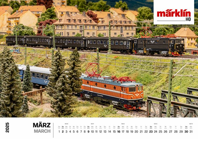 Märklin Märklin-/Trix-Wandkalender 2025 Tägliche Deals