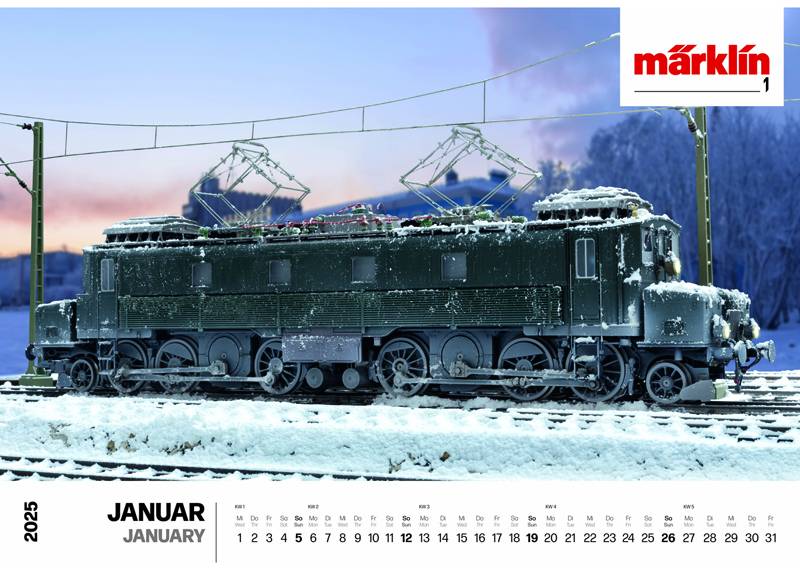 Märklin Märklin-/Trix-Wandkalender 2025 Tägliche Deals