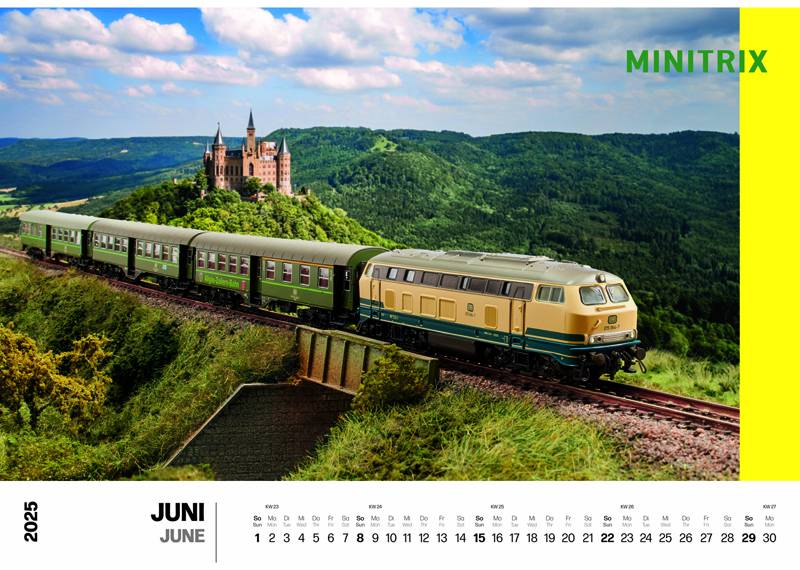 Märklin Märklin-/Trix-Wandkalender 2025 Tägliche Deals
