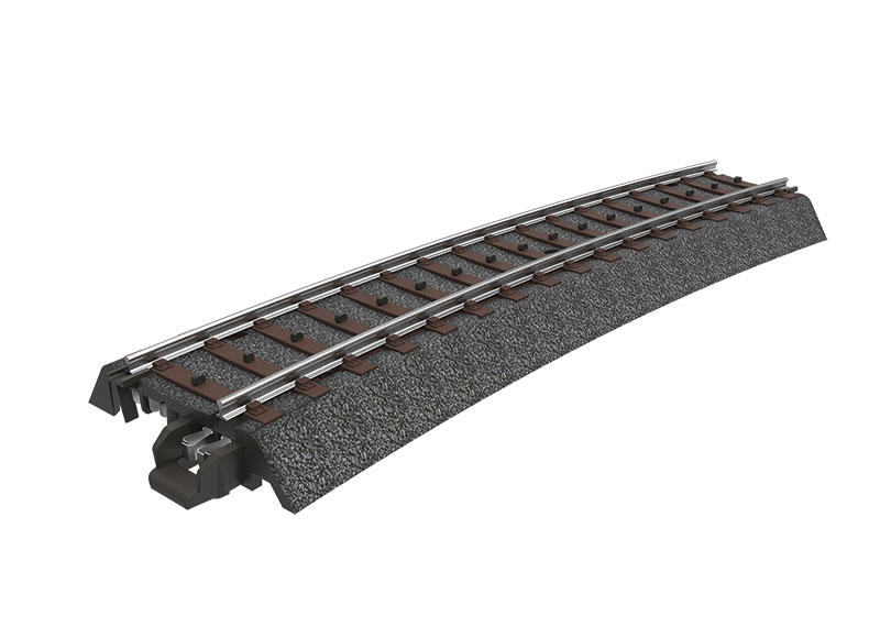 Märklin Märklin Gebogenes C-Gleis Radius R3 = 515 mm / 15° Begrenzt auf 3 Tage