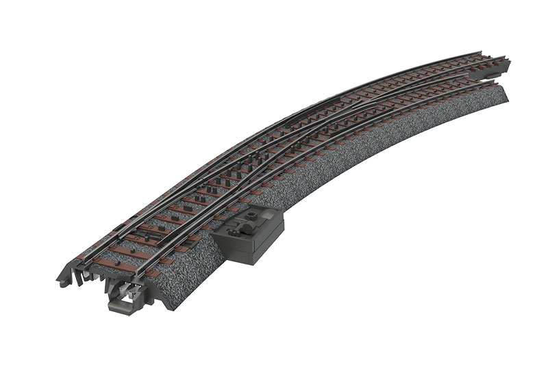 Märklin Märklin Bogenweiche rechts Radius 515 mm Meist gekauft