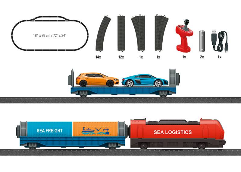 Märklin Märklin my world - Startpackung "Hafenlogistik" Online
