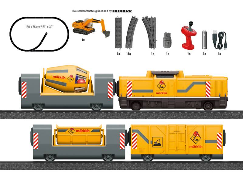 Märklin Märklin my world - Startpackung "Baustelle" Auslauf