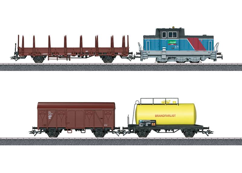 Märklin Digital-Startpackung "Schwedischer Güterzug Epoche VI" Günstiger Verkauf