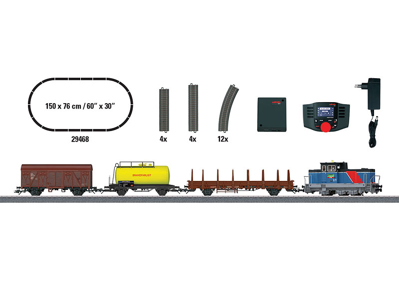 Märklin Digital-Startpackung "Schwedischer Güterzug Epoche VI" Günstiger Verkauf