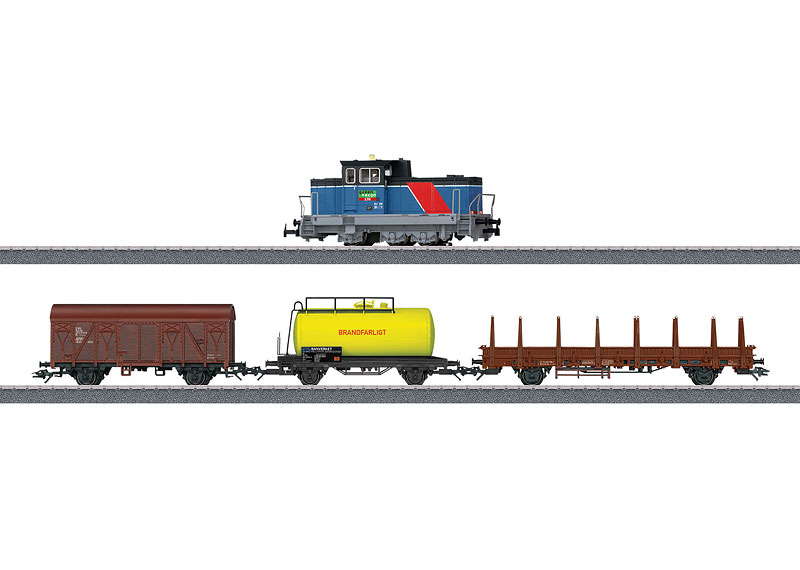 Märklin Digital-Startpackung "Schwedischer Güterzug Epoche VI" Günstiger Verkauf