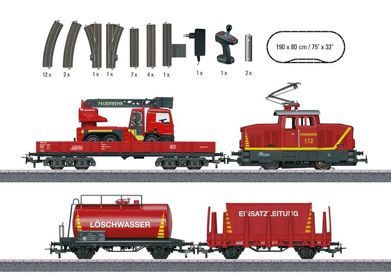 Märklin Märklin Start up - Startpackung "Feuerwehr" für Kinder ab 6 Jahren Blitzverkäufe