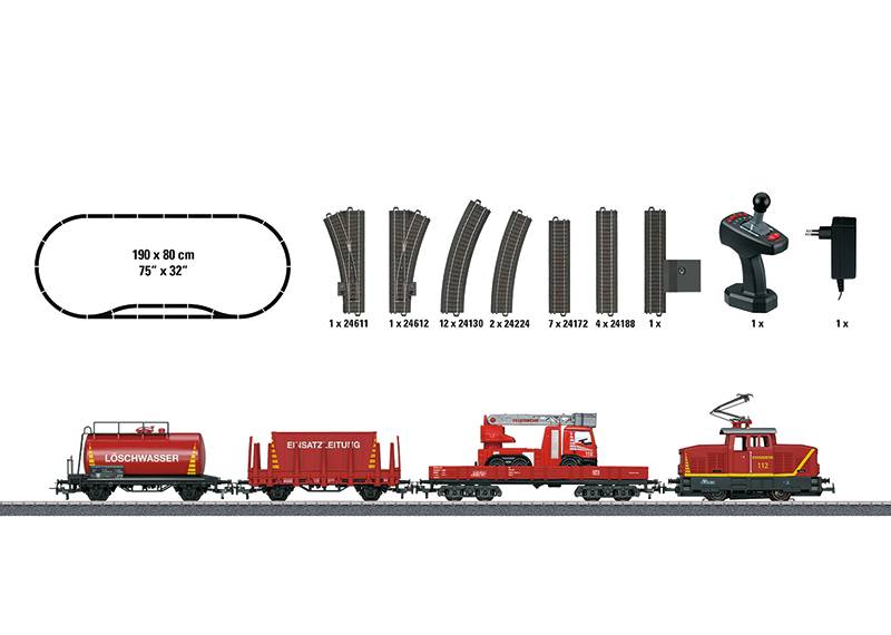 Märklin Märklin Start up - Startpackung "Feuerwehr" für Kinder ab 6 Jahren Blitzverkäufe