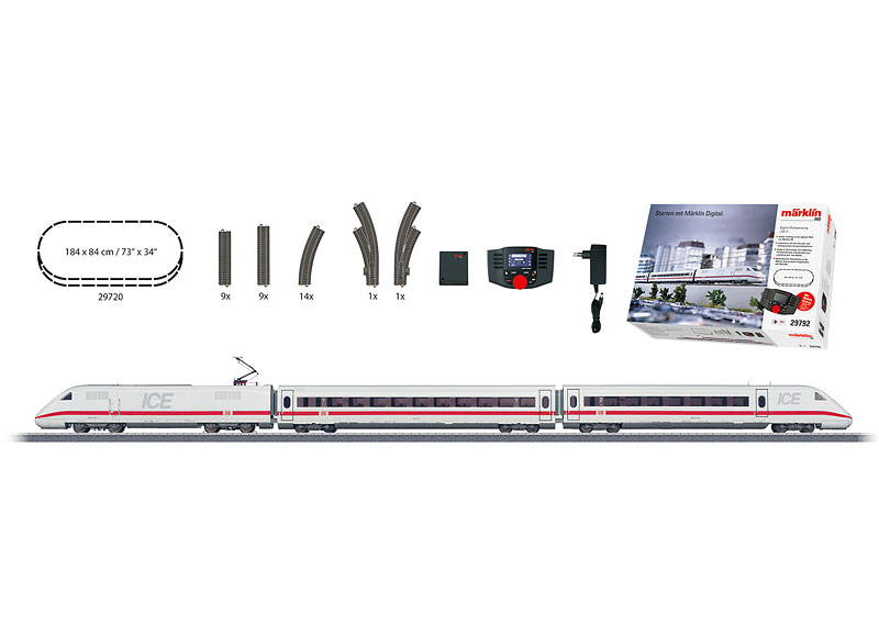 Märklin Digital-Startpackung „ICE 2“ Kostenloser Versand