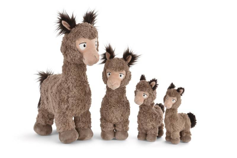 NICI Stehendes Kuscheltier Alpaka Chic Paka NICI GREEN Kauf eins, bekomm eins gratis