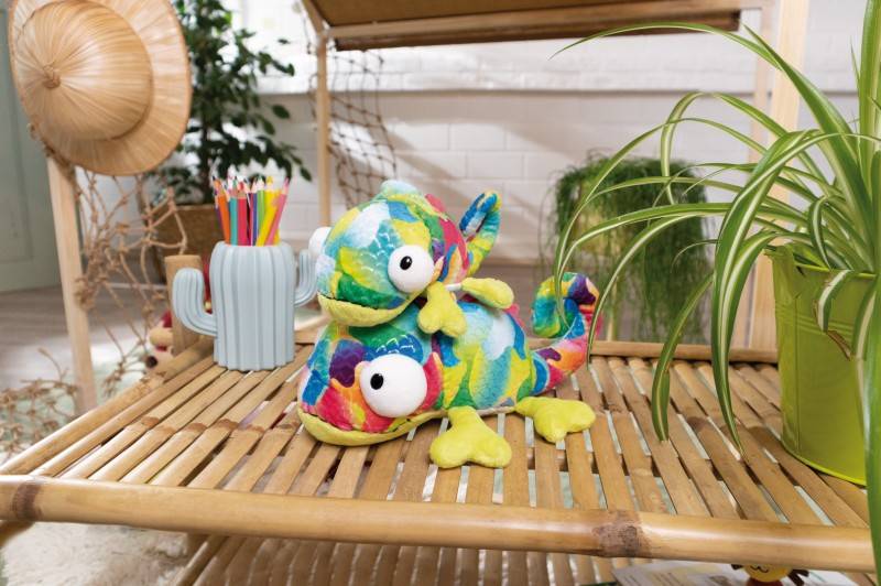 NICI Liegendes Kuscheltier Chamäleon Candymon NICI GREEN Bis zu 50% Rabatt