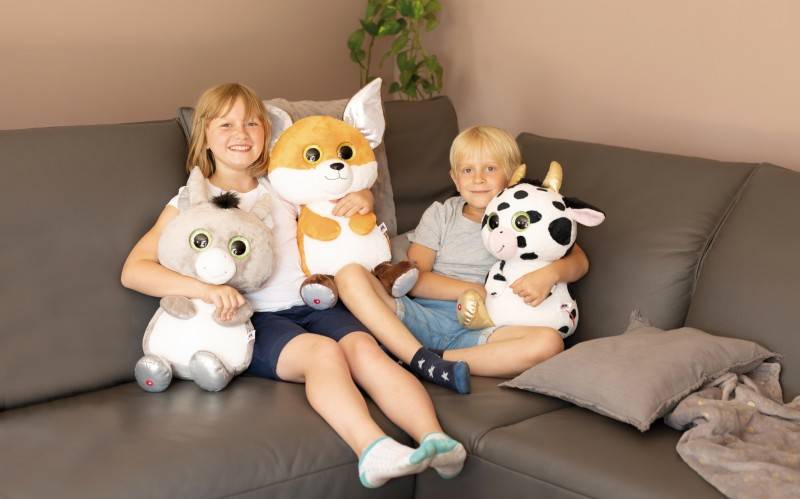 NICI GLUBSCHIS Kuscheltier Esel Donki 45cm Kostenloser Versand